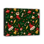 Texture, Pattern, Red, Craciun, Christmas, Hat, Santa, Green Deluxe Canvas 16  x 12  (Stretched) 