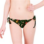 Texture, Pattern, Red, Craciun, Christmas, Hat, Santa, Green Bikini Bottoms