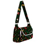 Texture, Pattern, Red, Craciun, Christmas, Hat, Santa, Green Multipack Bag