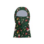 Texture, Pattern, Red, Craciun, Christmas, Hat, Santa, Green Balaclava Face Mask