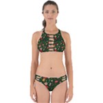 Texture, Pattern, Red, Craciun, Christmas, Hat, Santa, Green Perfectly Cut Out Bikini Set