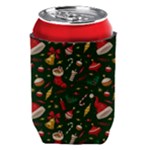 Texture, Pattern, Red, Craciun, Christmas, Hat, Santa, Green Can Holder