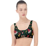 Texture, Pattern, Red, Craciun, Christmas, Hat, Santa, Green The Little Details Bikini Top