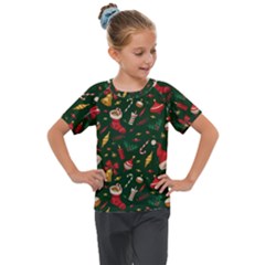 Kids  Mesh Piece T-Shirt 