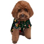 Texture, Pattern, Red, Craciun, Christmas, Hat, Santa, Green Dog T-Shirt