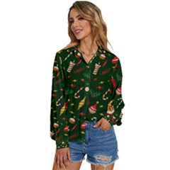 Women s Long Sleeve Button Up Shirt 