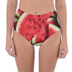 Reversible High-Waist Bikini Bottoms 