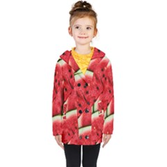 Kids  Double Breasted Button Coat 