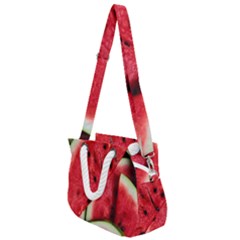 Rope Handles Shoulder Strap Bag 