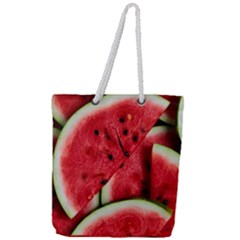 Full Print Rope Handle Tote (Large) 