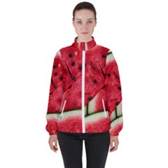 Women s High Neck Windbreaker 