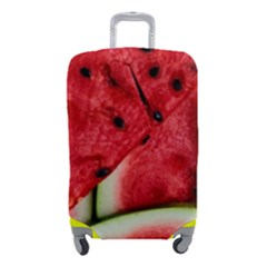 Watermelon, Fruit, Green, Red Luggage Cover (Small) from ArtsNow.com