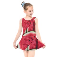 Kids  Skater Dress Swimsuit 