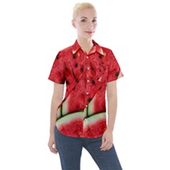 Women s Short Sleeve Pocket Shirt 