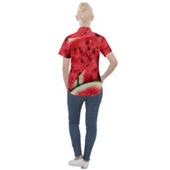 Women s Short Sleeve Pocket Shirt 