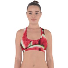 Cross Back Hipster Bikini Top  