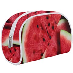 Watermelon, Fruit, Green, Red Make Up Case (Large) from ArtsNow.com