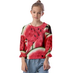 Kids  Cuff Sleeve Top 