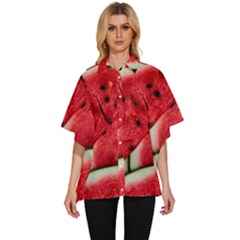 Women s Batwing Button Up Shirt 