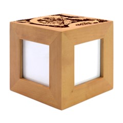 Wood Photo Frame Cube 