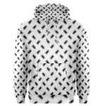 Fly Phot Motif Seamless Black And White Pattern Men s Core Hoodie