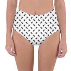 Reversible High-Waist Bikini Bottoms 