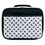 Fly Phot Motif Seamless Black And White Pattern Lunch Bag