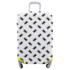 Fly Phot Motif Seamless Black And White Pattern Luggage Cover (Medium) from ArtsNow.com