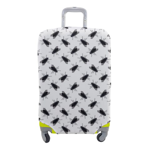 Fly Phot Motif Seamless Black And White Pattern Luggage Cover (Small) from ArtsNow.com