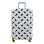 Fly Phot Motif Seamless Black And White Pattern Luggage Cover (Small)