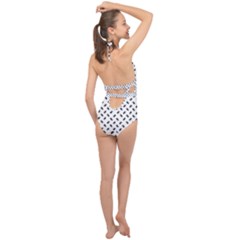 Halter Front Plunge Swimsuit 