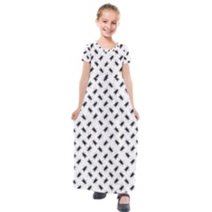 Kids  Short Sleeve Maxi Dress 