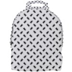 Fly Phot Motif Seamless Black And White Pattern Mini Full Print Backpack