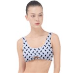 Fly Phot Motif Seamless Black And White Pattern The Little Details Bikini Top