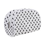 Fly Phot Motif Seamless Black And White Pattern Make Up Case (Small)