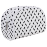 Fly Phot Motif Seamless Black And White Pattern Make Up Case (Medium)