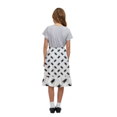 Kids  Ruffle Flared Wrap Midi Skirt 