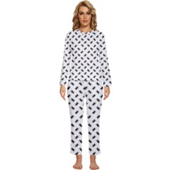 Womens  Long Sleeve Lightweight Pajamas Set 