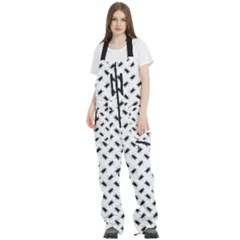 Women s Front Zip Ski And Snowboard Bib Pants 