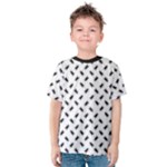 Fly Away in Black & White  Kids  Cotton T-Shirt