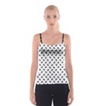 Fly Away in Black & White  Spaghetti Strap Top