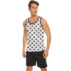 Men s Wide Collar Tank Top 