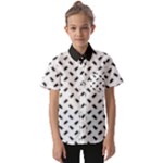 Fly Away in Black & White  Kids  Short Sleeve Shirt