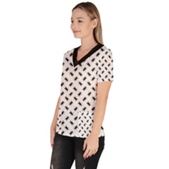 Women s V-Neck Scrub Top 