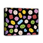 Ecstasy pills pattern Deluxe Canvas 14  x 11  (Stretched)