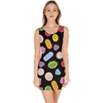 Ecstasy pills pattern Bodycon Dress