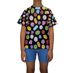 Kids  Short Sleeve Swimwear 