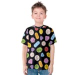 Ecstasy pills pattern Kids  Cotton T-Shirt