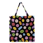 Ecstasy pills pattern Grocery Tote Bag