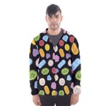 Ecstasy pills pattern Men s Hooded Windbreaker